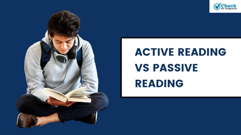 active vs passive reading