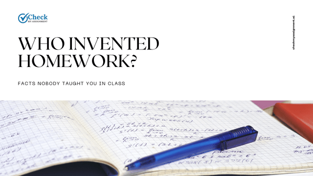 who invented homework